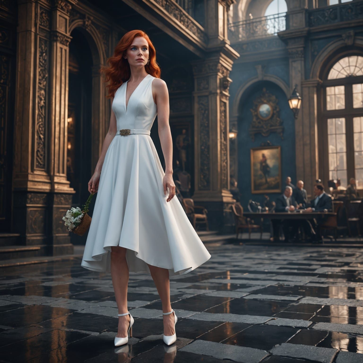 Spy Undercover as Actress on Movie Set