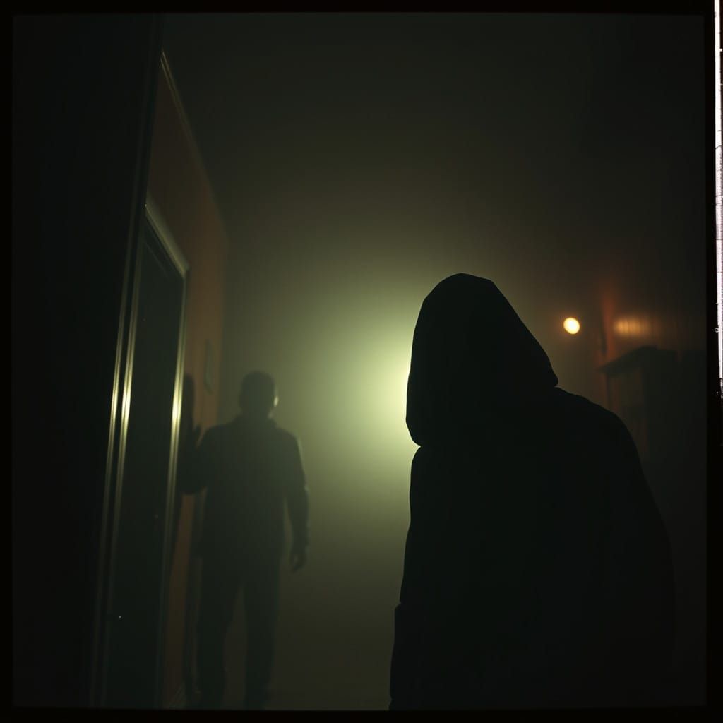 Dark Cinematic Masterpiece with Film Grain