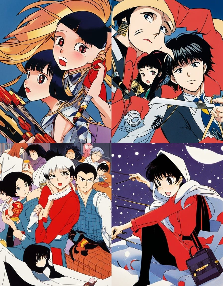 Manga Art Style Illustration