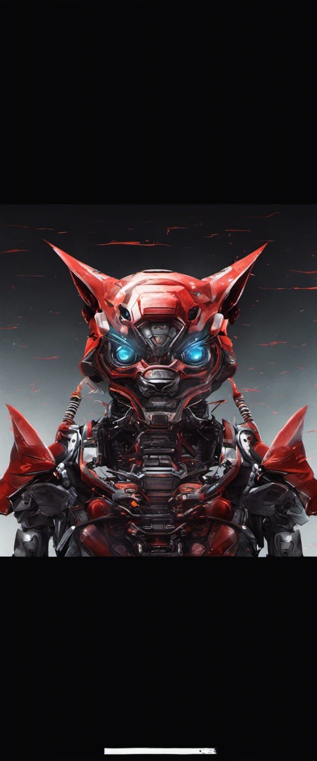 Animal Robot Wallpaper: Modern Tech Aesthetic