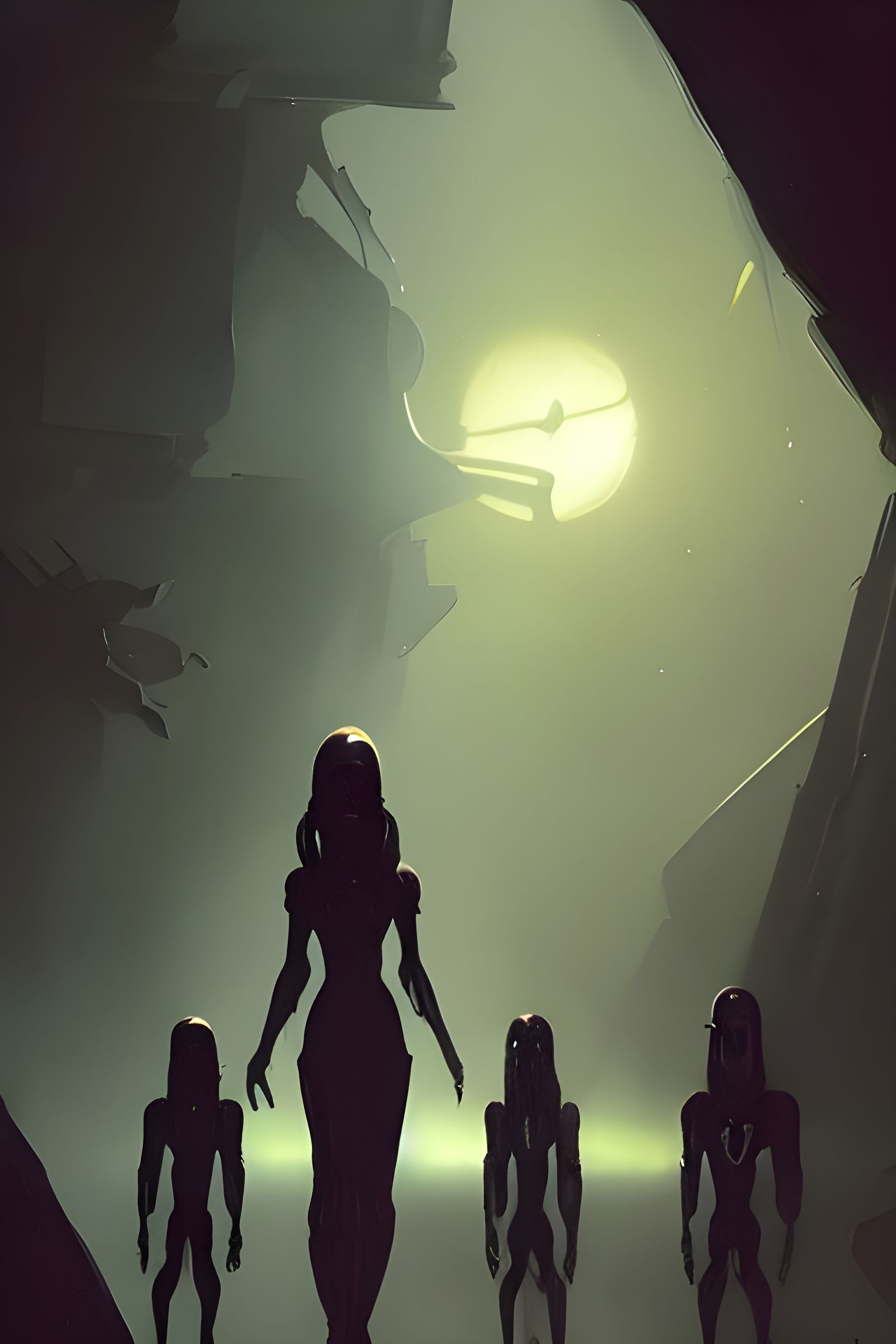 Day of the Alien Android Creatures