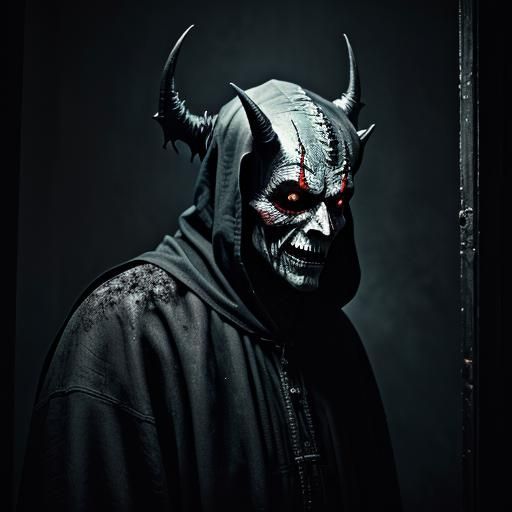 Terrifying Boogeyman Hybrid: Horror Villain Fusion