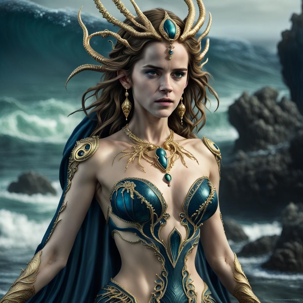 Emma Watson as Princess of Atlantis