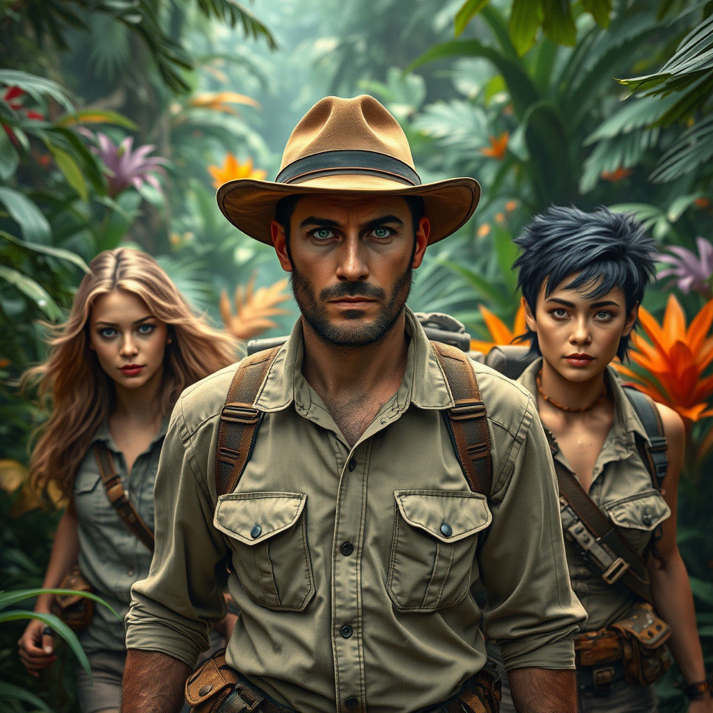 Rainforest Explorers on an Adventure