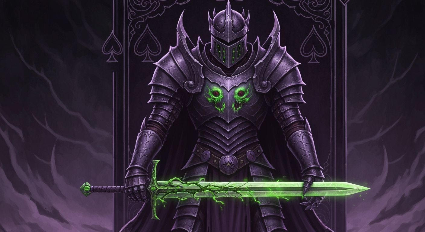 Dark Knight in Jack of Spades Style