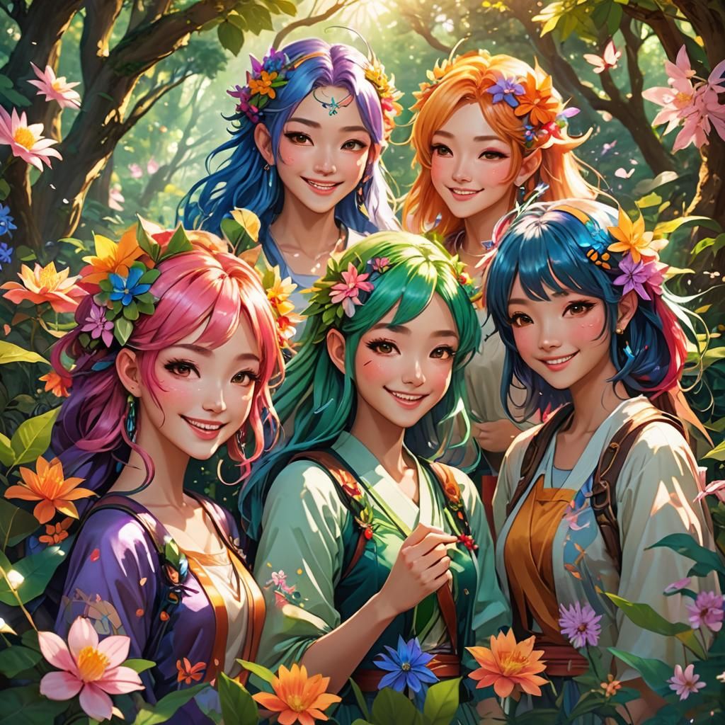 Winx club girls