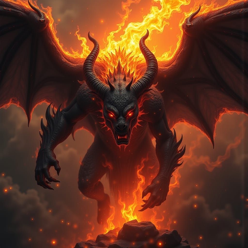 Flame demon..