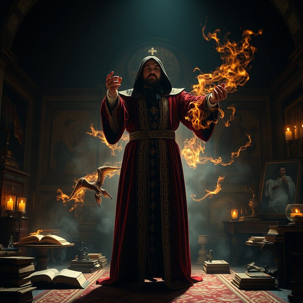 Renaissance Thaumaturge in Cinematic Grandeur