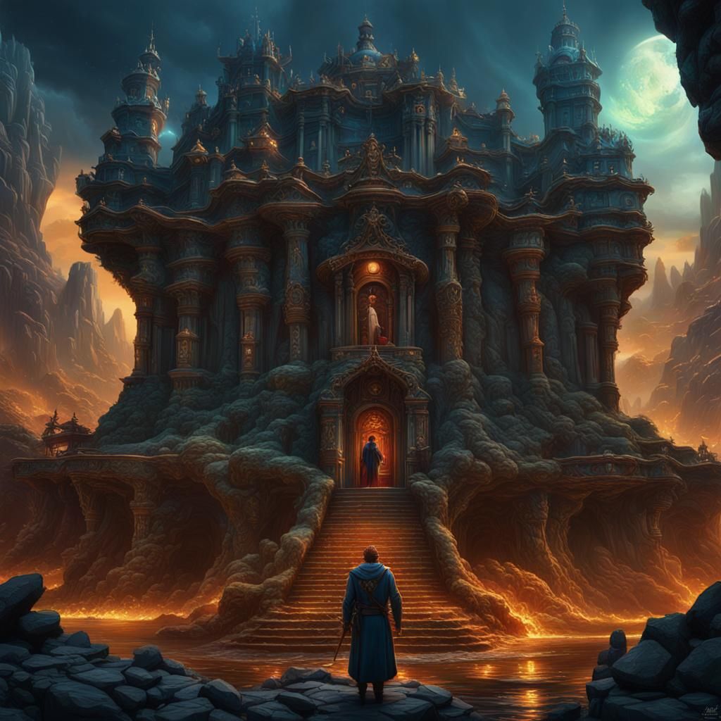 Unquenchable Thirst in Dark Fantasy Concept Art