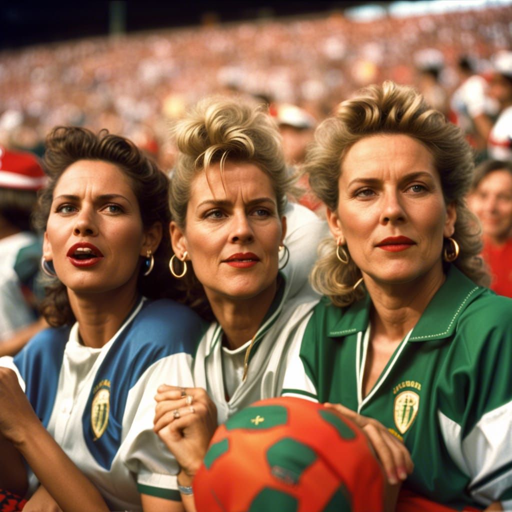 Women Spectating at 1994 FIFA World Cup