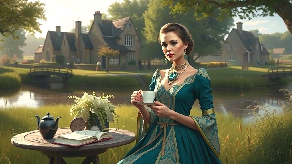 Eine gute Tasse Kaffee im Park.