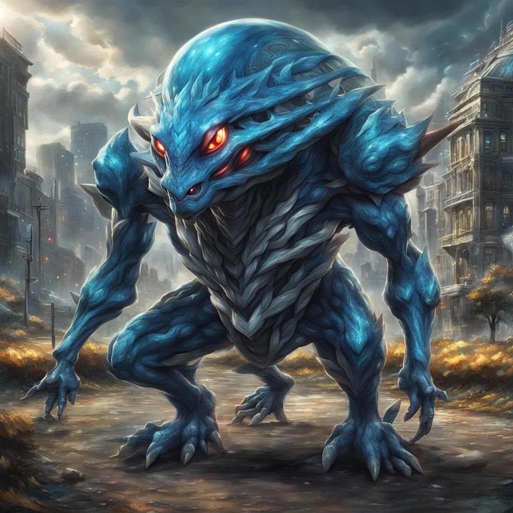 Pokémon-Human Hybrid Extraterrestrial