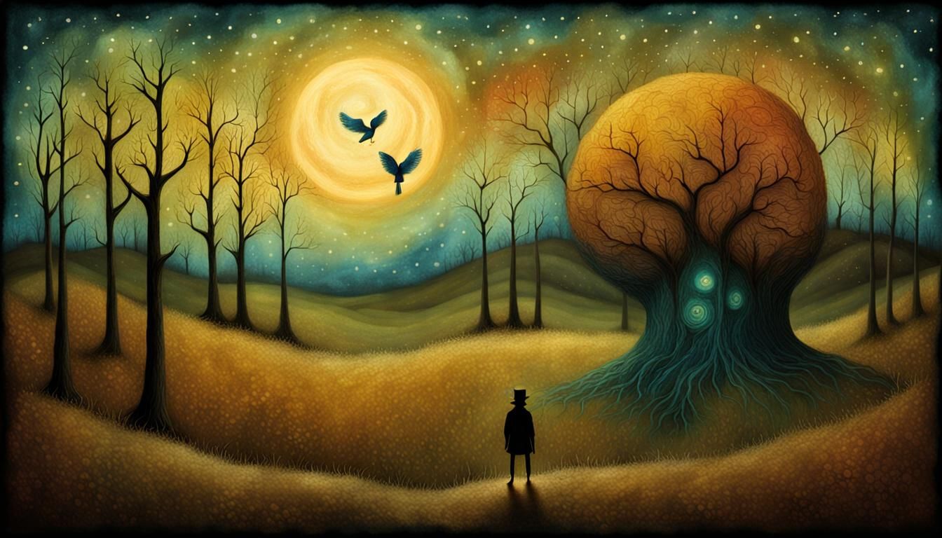 Time's Passage: Youth Transforms in Surreal Folk Art