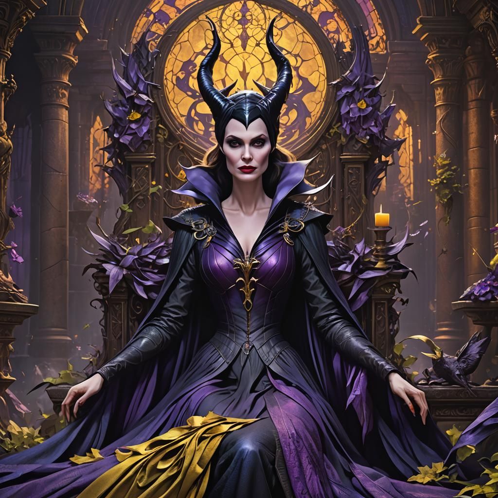 Maleficent's Dark Revenge: A Fantasy Masterpiece