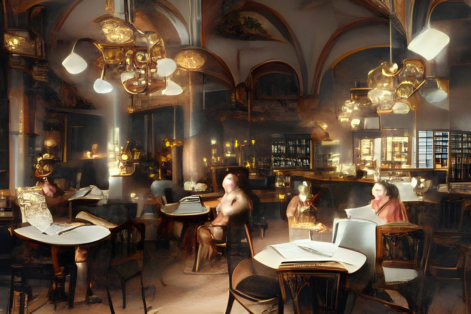 18th Century Viennese Coffee House in 8K