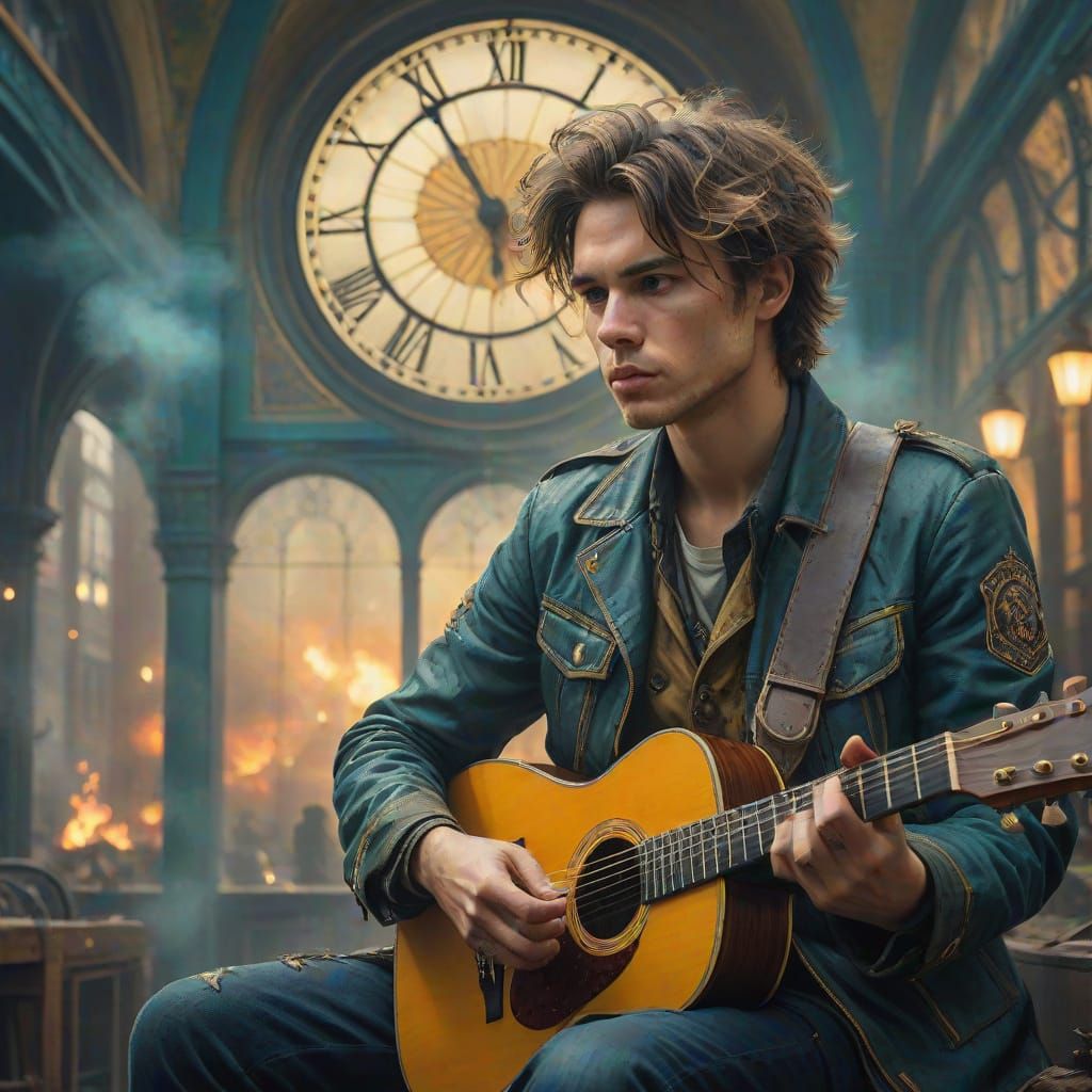 Hope in a Burning World: A Photorealistic Environmental Conc...