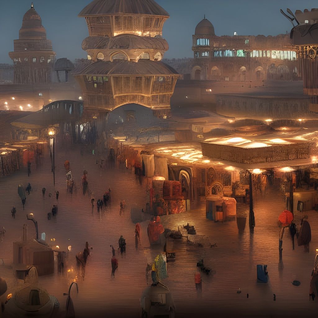 souq and people