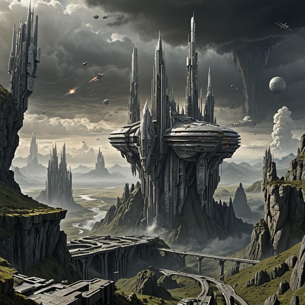 Epic Cinematic Digital Matte Painting