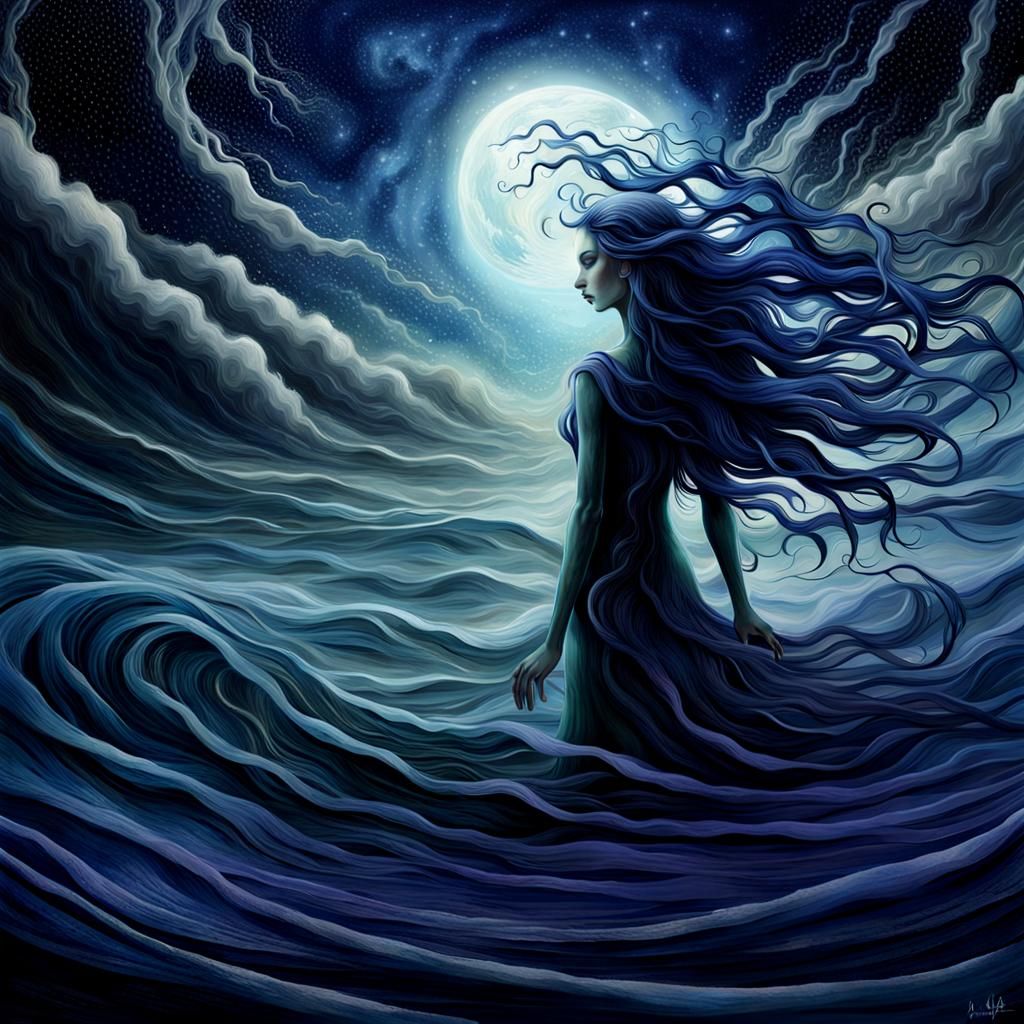 Surreal Ocean of Sorrow: Water Empress