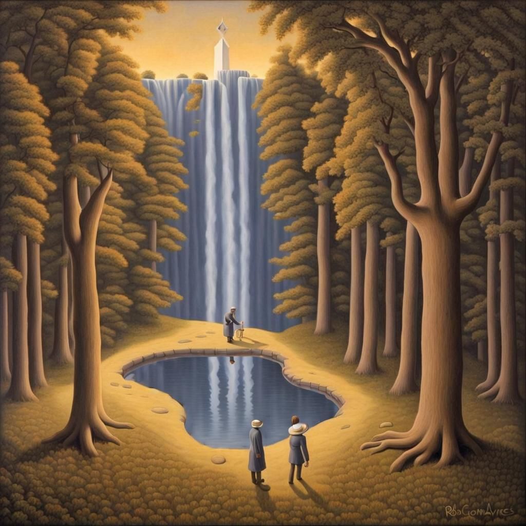 Mesmerizing Water Ripples: An Optical Illusion