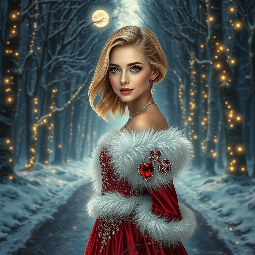 Enchantress in Winter Wonderland