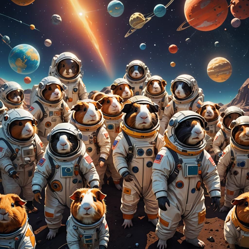 Guinea Pigs in Space Suits: Aetherpunk Adventure