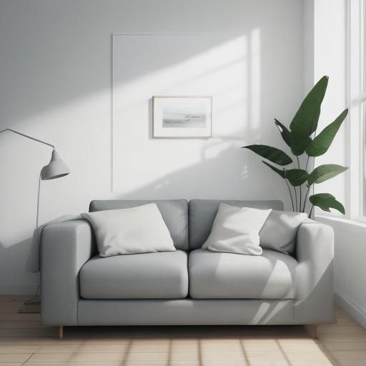 Minimalist Interior Design with Soft Natural Light