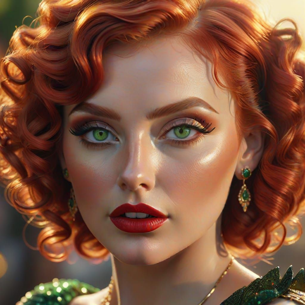 Ethereal Beauty in Golden Hour