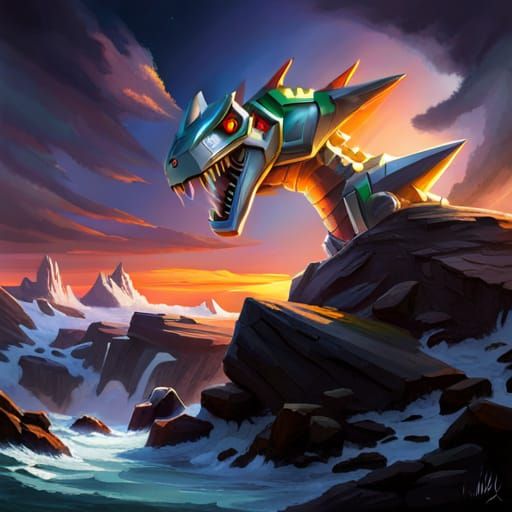 Grimlock: The Robot Dinosaur