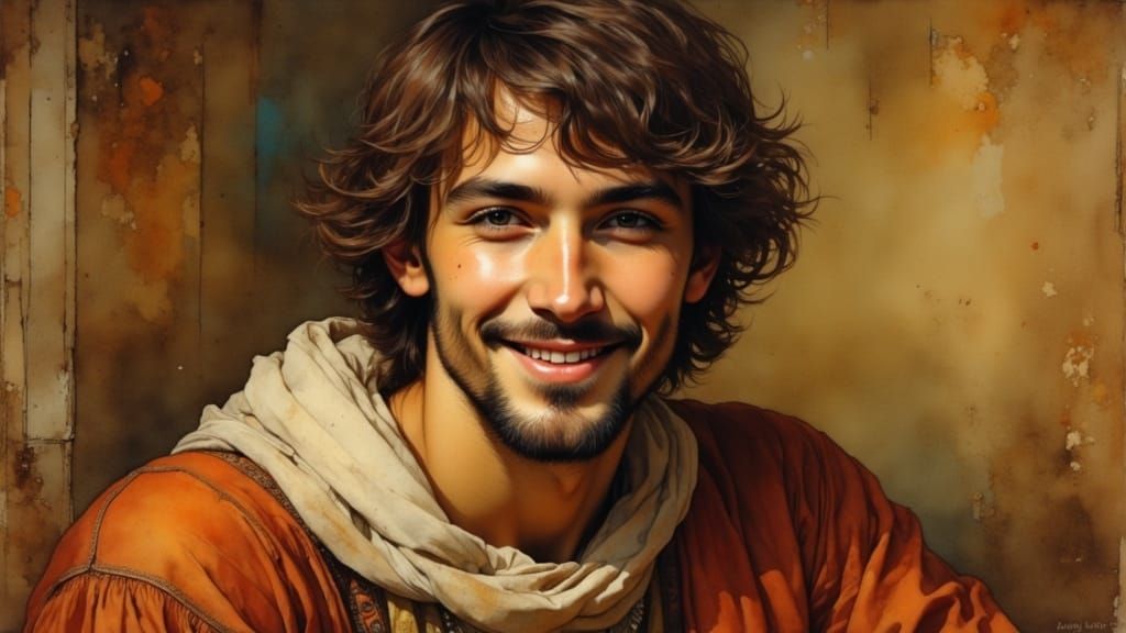 Renaissance Visionary Contemplates Art and Science