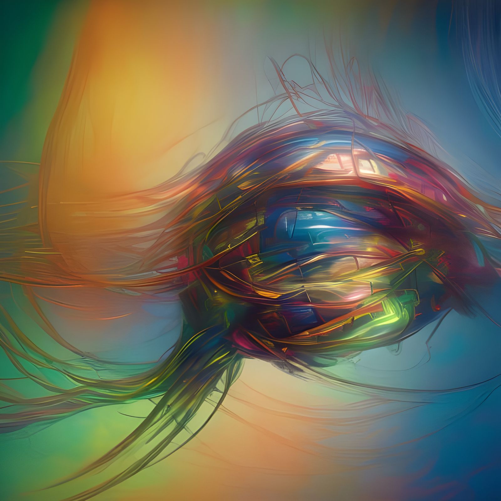 Exotic Alien Creatures in Hyperreal 3D Render