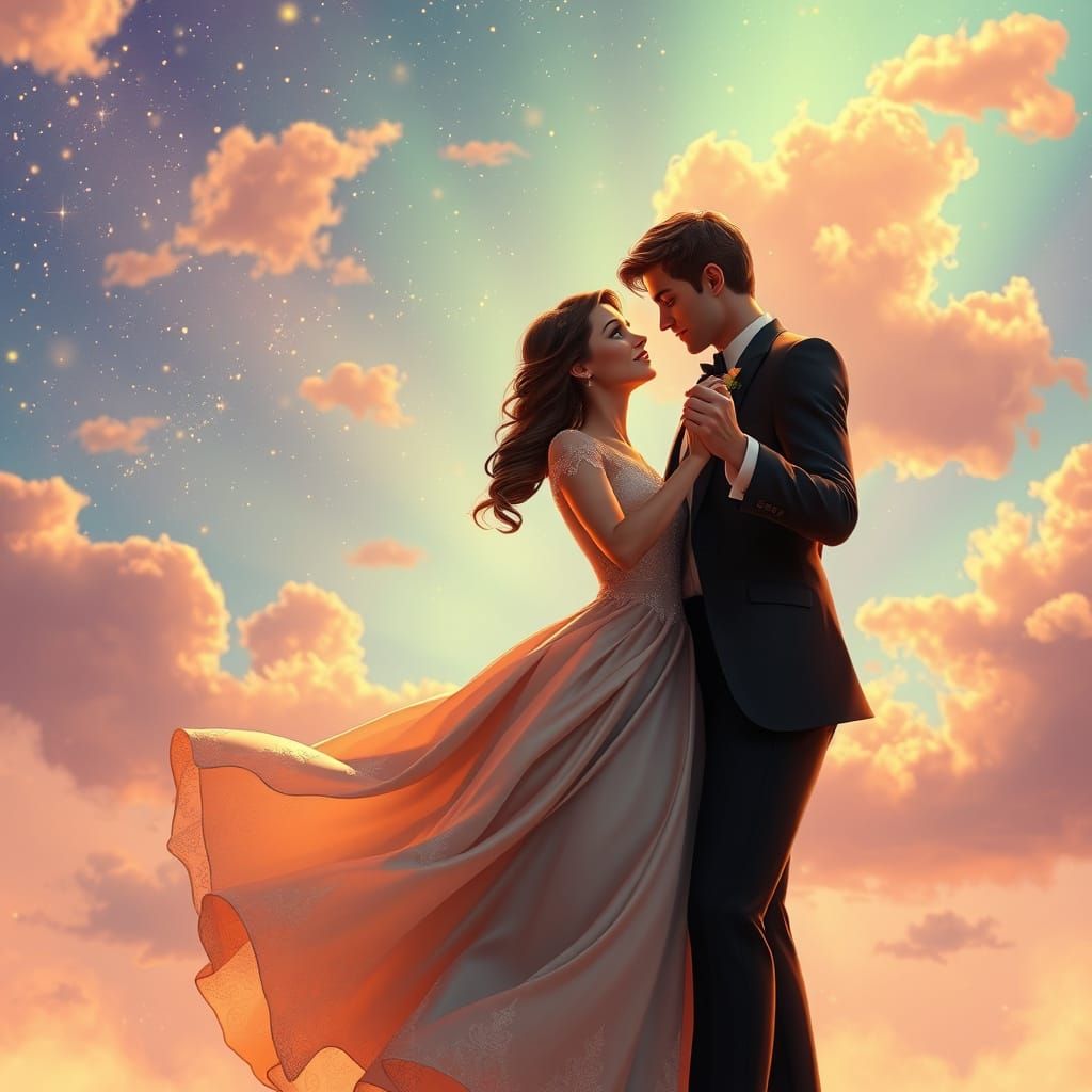 Enchanted Waltz in Golden Twilight