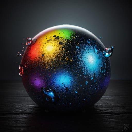 Hyperrealistic Melting Objects in Vibrant HDR Colors