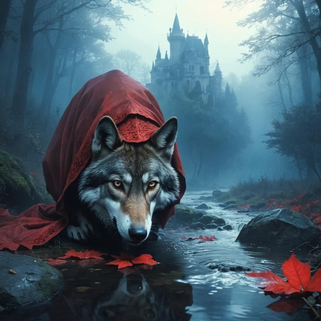 Humorous Take on Little Red Riding Hood