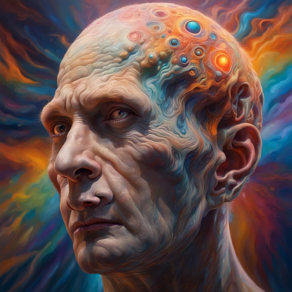 Hyperrealistic Supreme Being with Heightened Senses