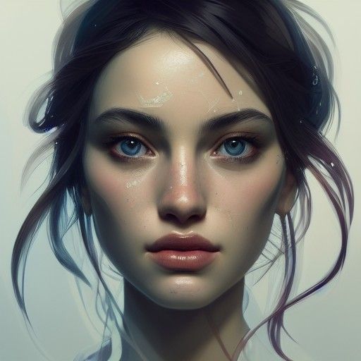 Hyperdetailed Portrait of a Beautiful Woman