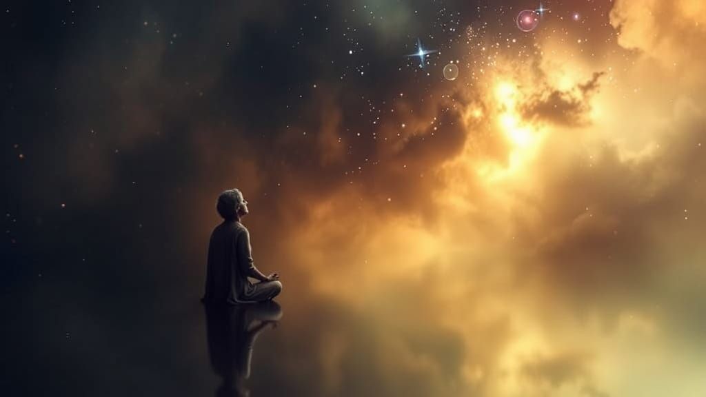 Vast Inner Silence: AI Generated Concept