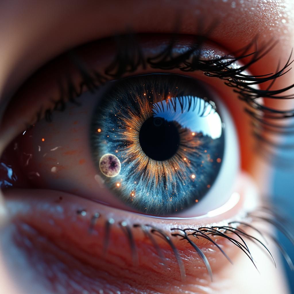 Nebula Eye in Sci-Fi Film Style