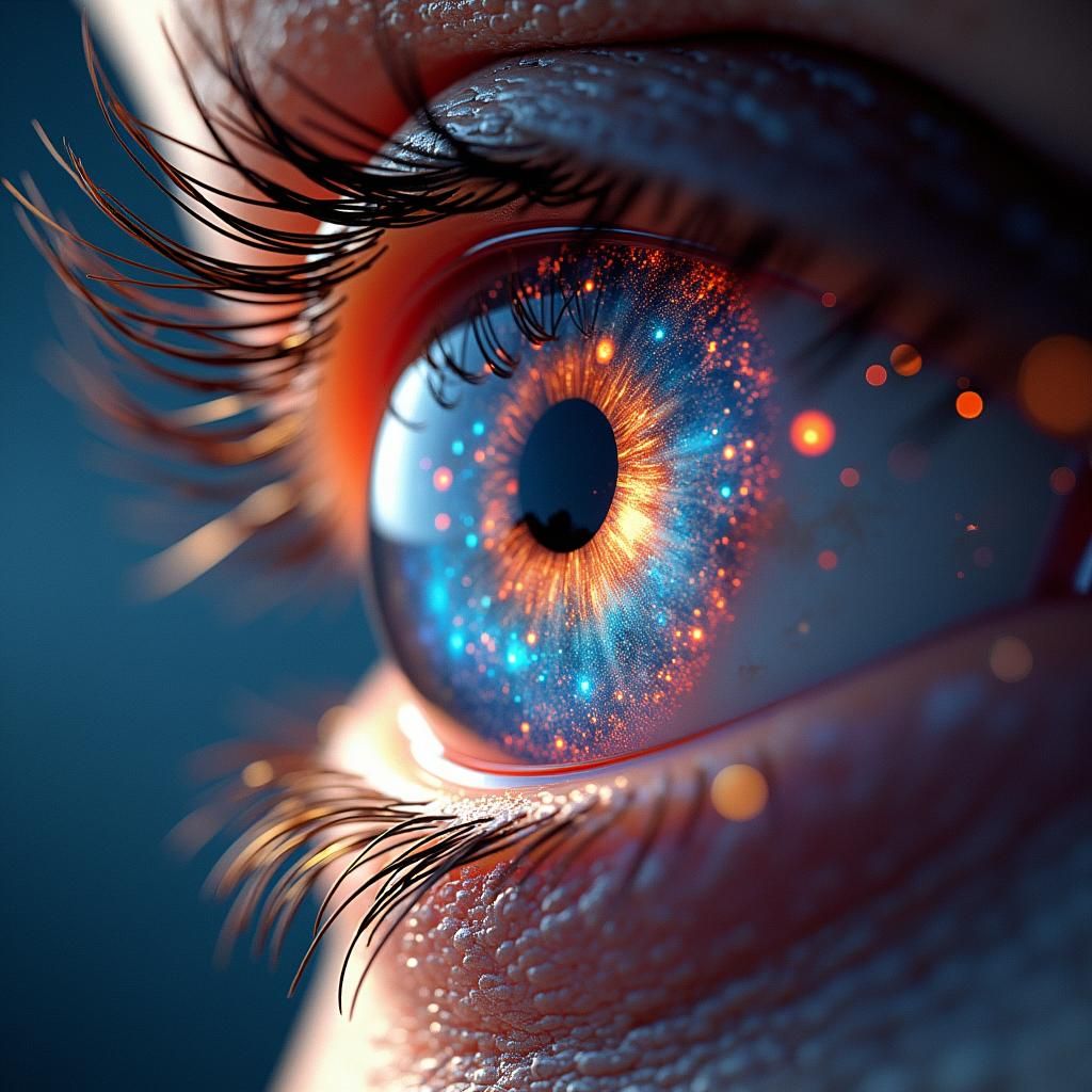 Cosmic Eye Portal Reveals Vibrant Universe