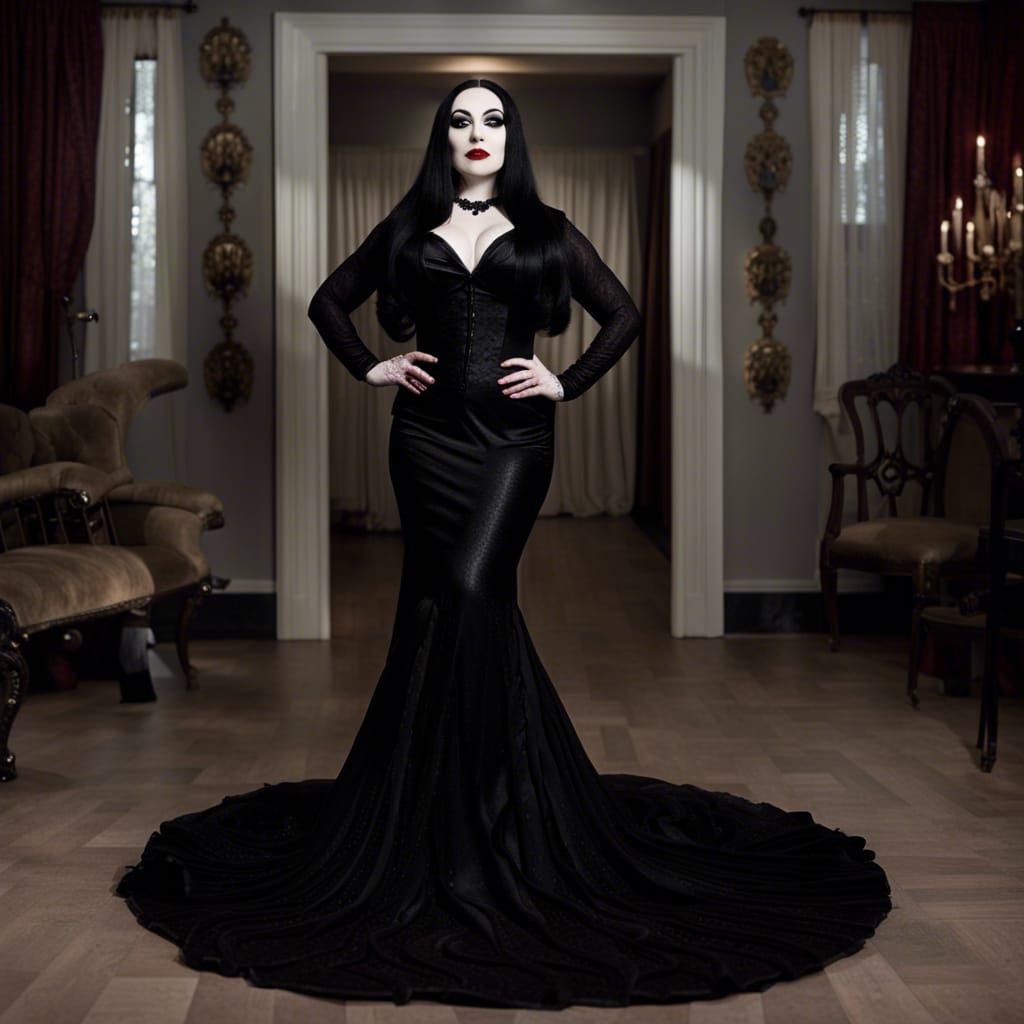 Sarina Valentina as Dark Gothic Icon