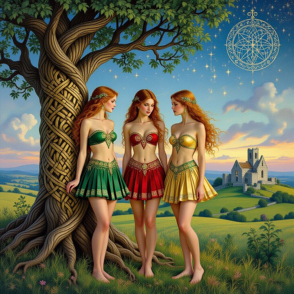 Celtic Women by Twisted Tree of Life