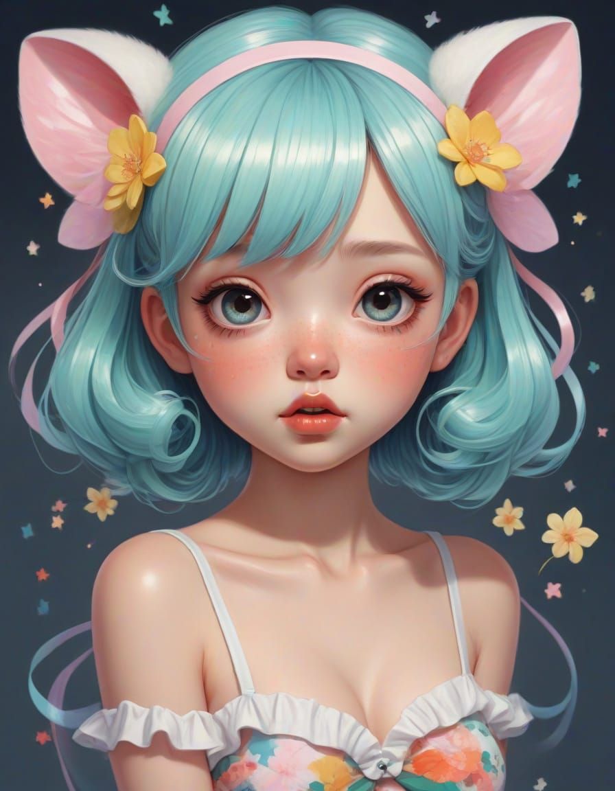 Dreamlike Landscapes in Soft Pastel Hues