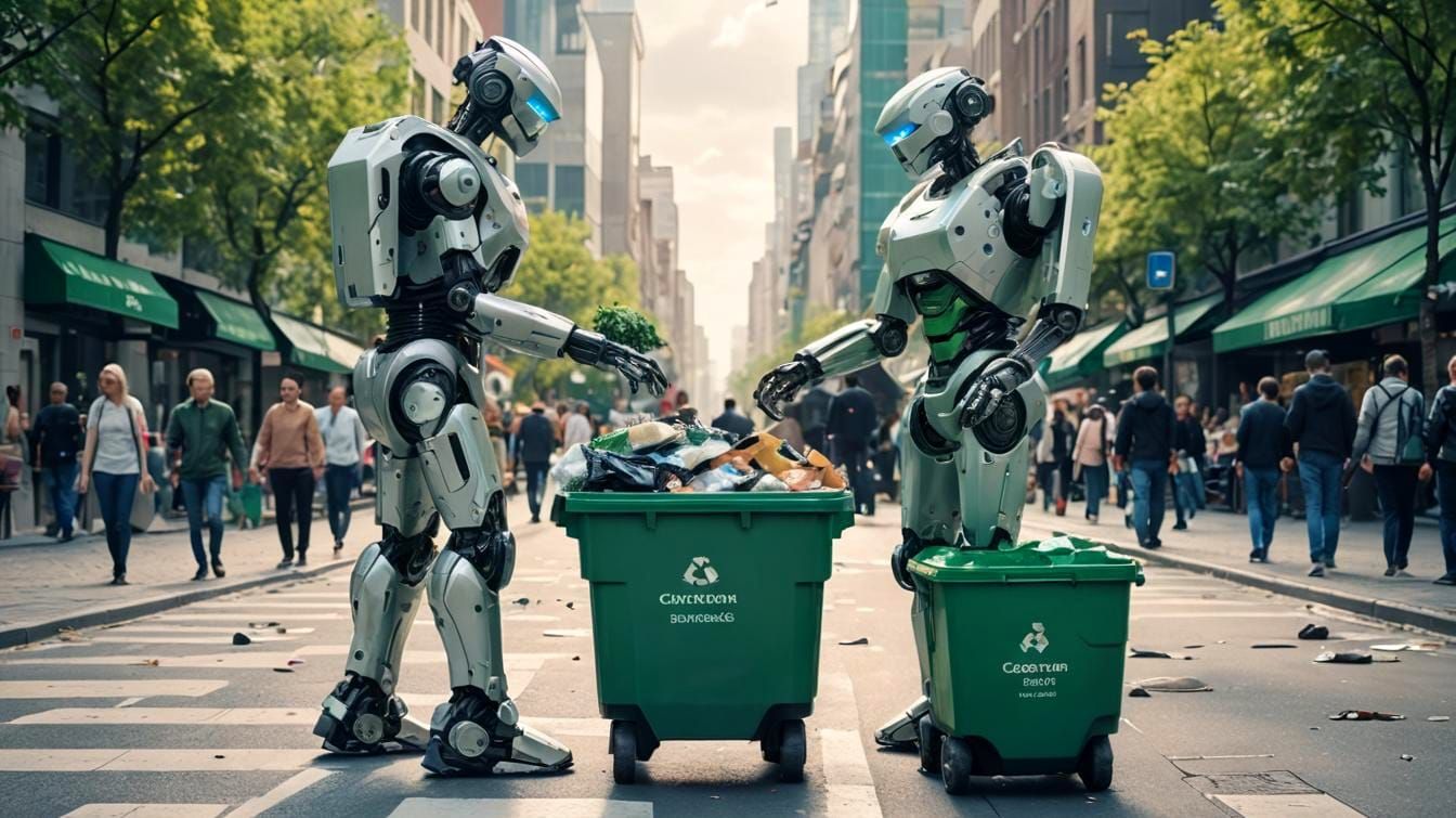 Robot Garbage Collection 2050