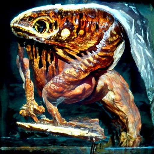 Plasmoid as Oil Painting by James Gurney