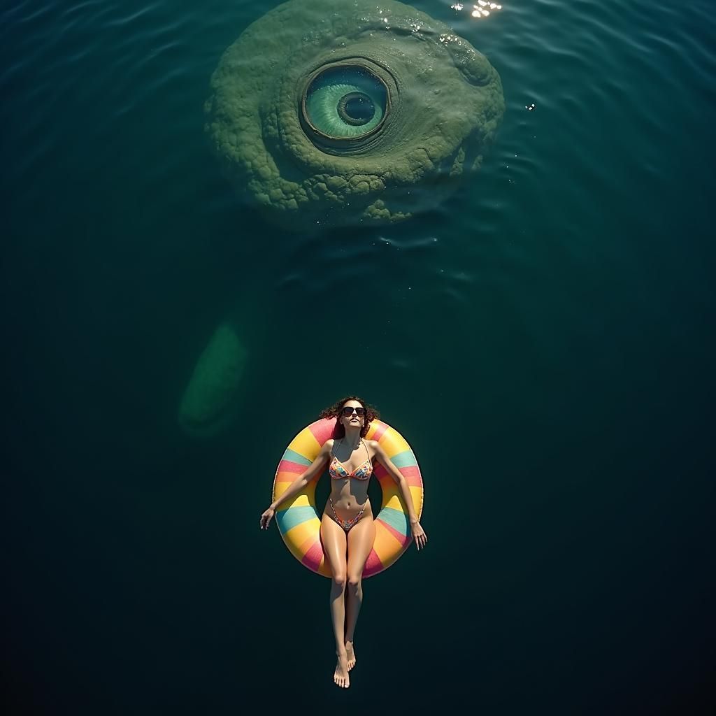 Serene Woman, Lurking Eye: Aquatic Horror in Film Noir Style