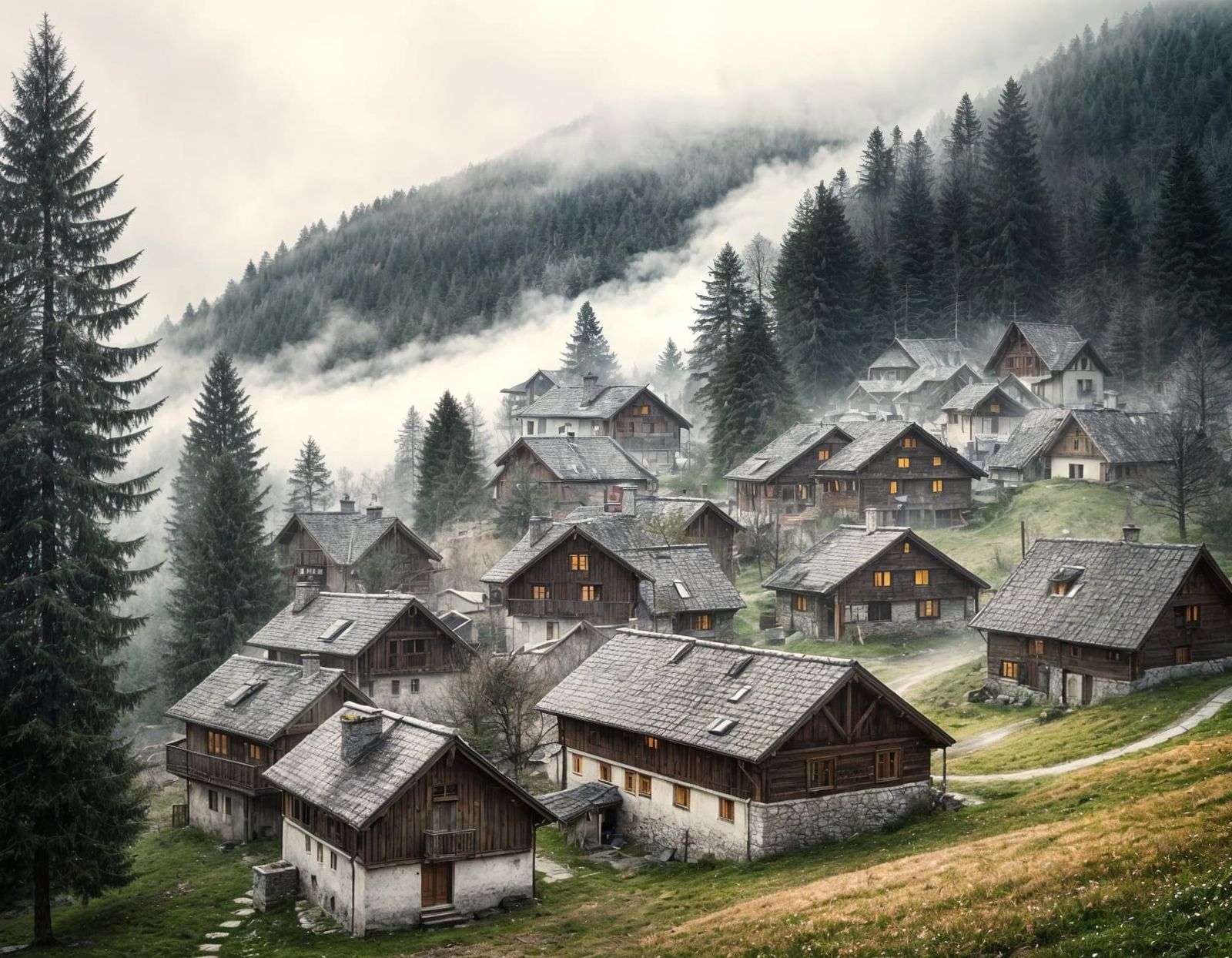 The Village that Hides in Fog - 8 Likes