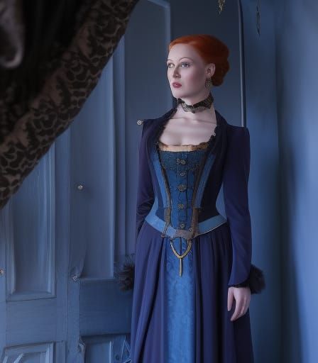 Steampunk Female Spy #1