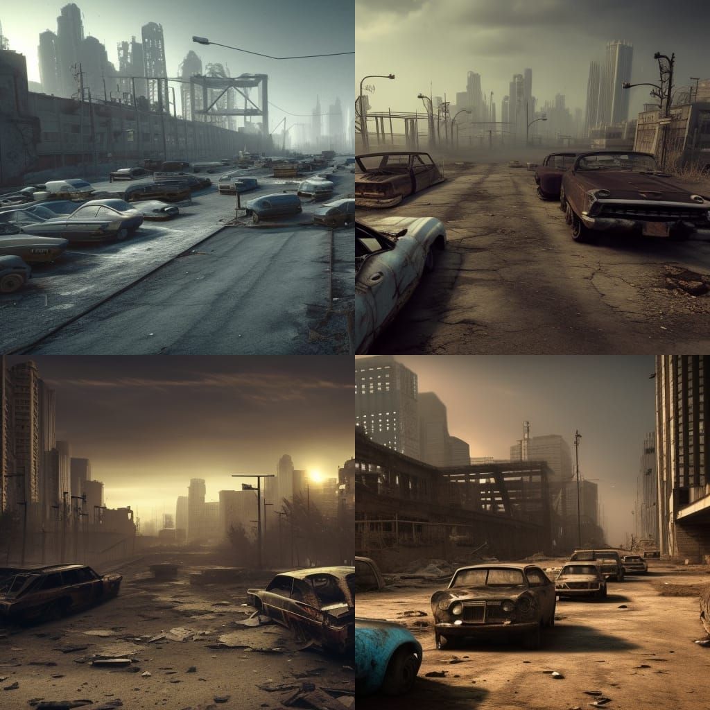 Post-Apocalyptic City: Ruined Bridge in Unreal Engine