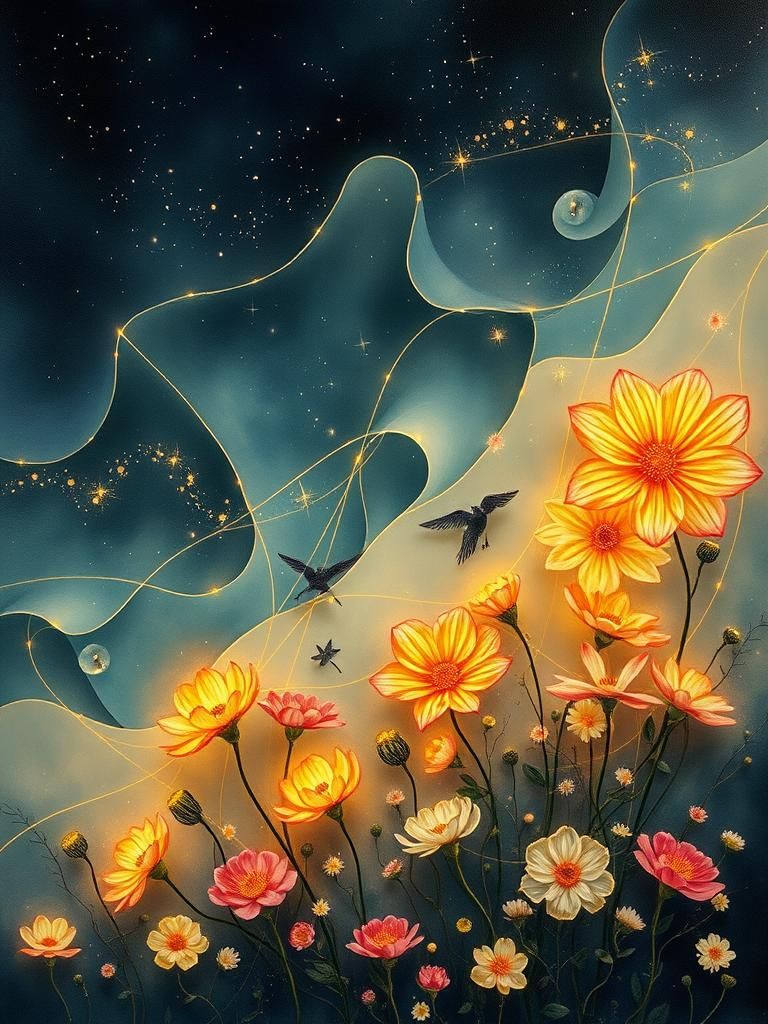 Liquified Pathos in Contemporary Acrylic Word Art