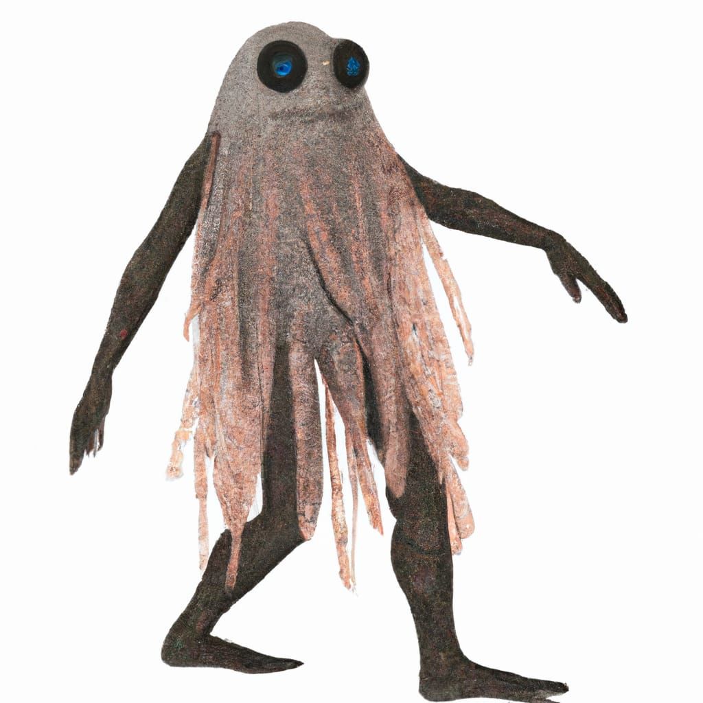 Scary Pale Monster Image